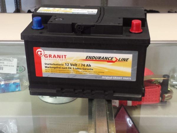 Batteria riempita Granit 74Ah 12V