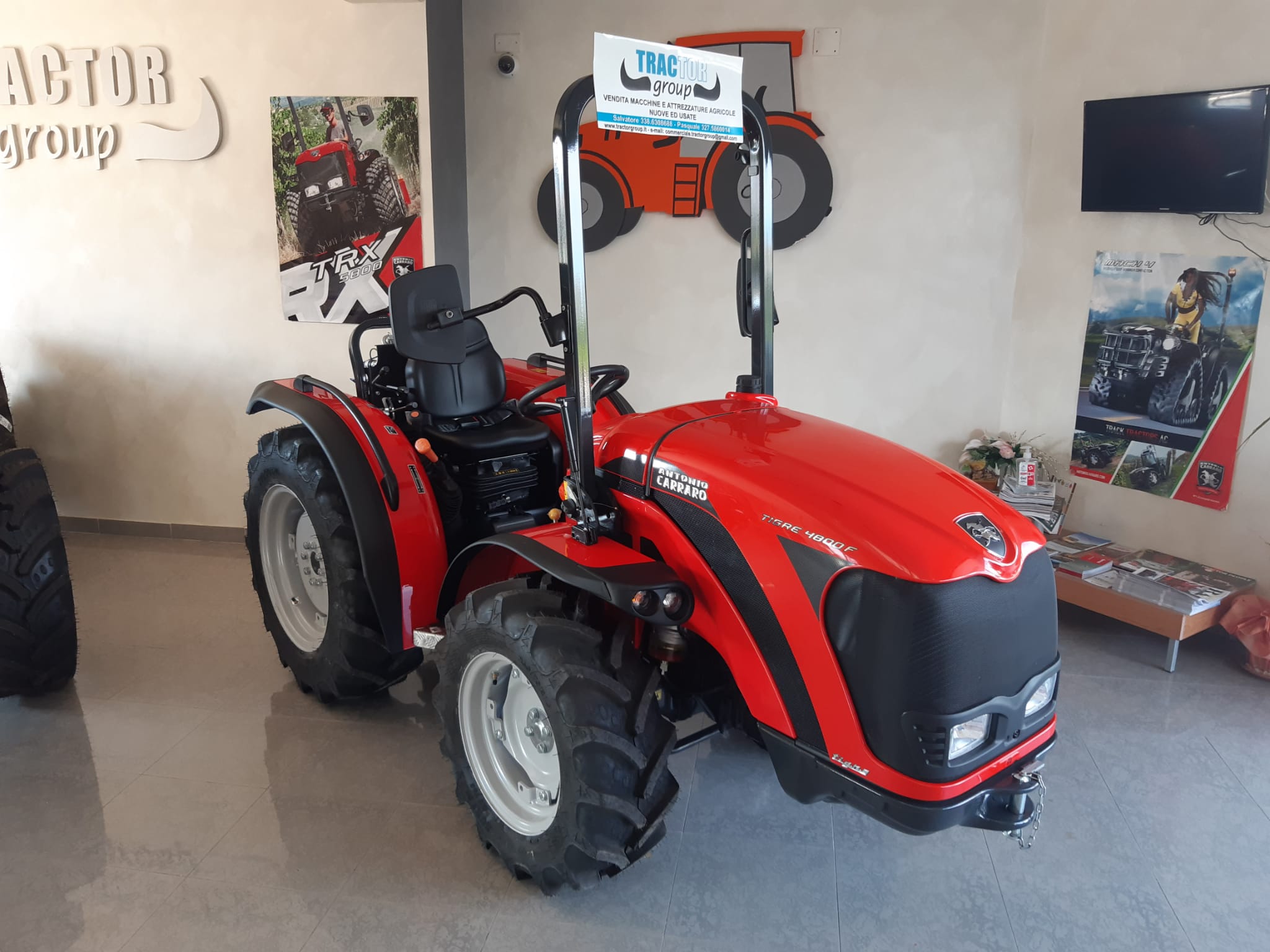 Trattore Nuovo Gommato A. Carraro 4800F-PROMOZIONE - immagine 15