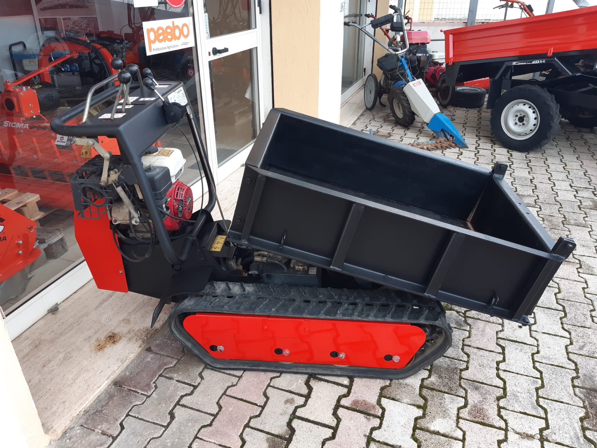 Minitrasporter/Motocarriola Dumpy 500 – Seminuova - immagine 8