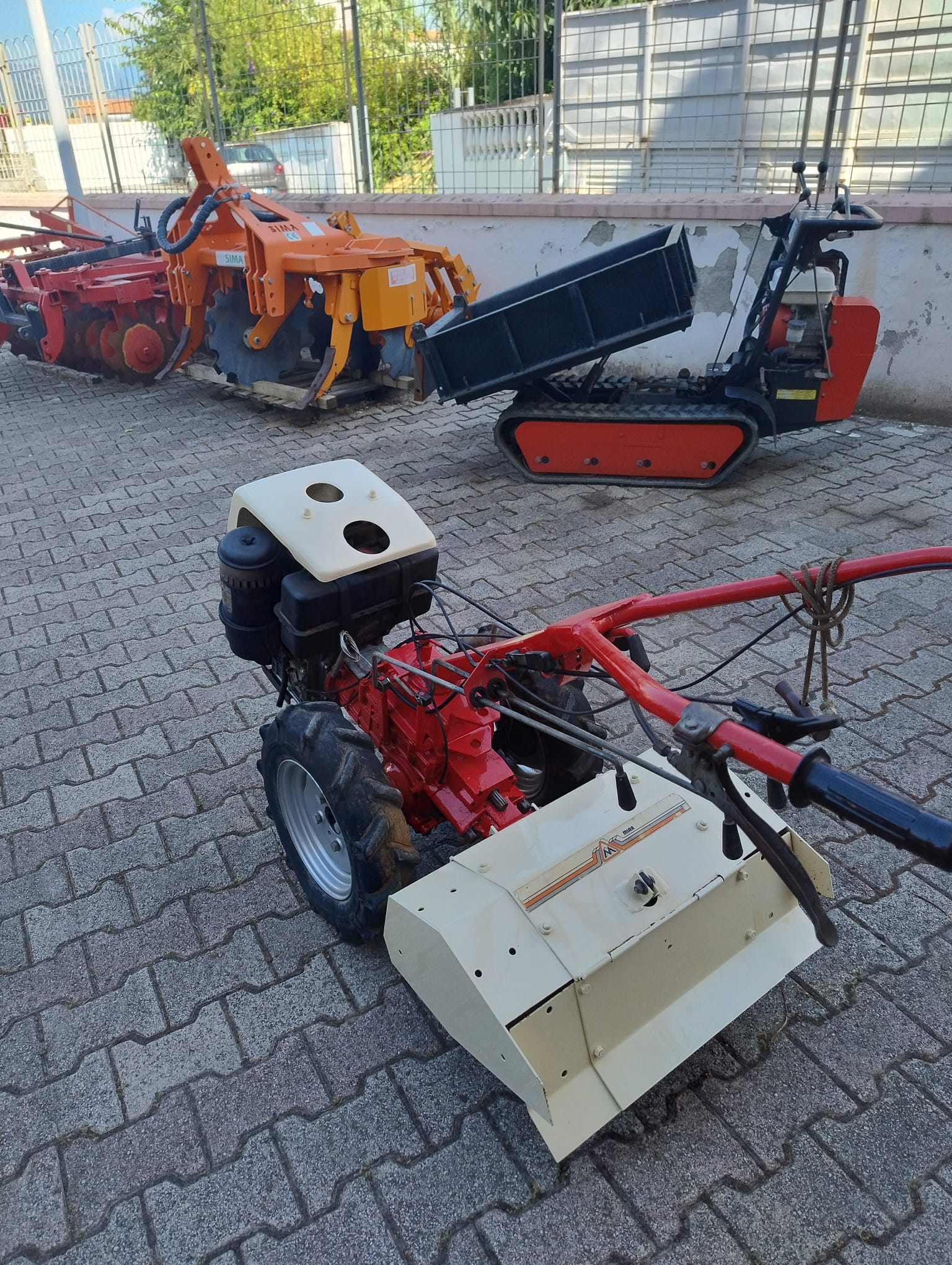Motocoltivatore Mira 10 Cv Diesel Lombardini - immagine 4
