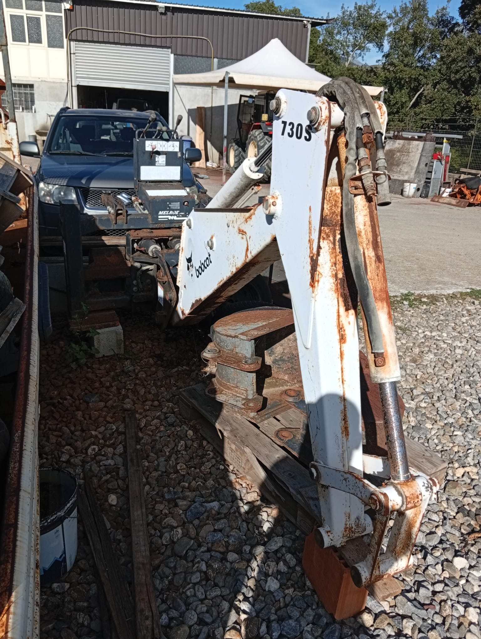 Retroescavatore usato Marca Bobcat 730S - immagine 4