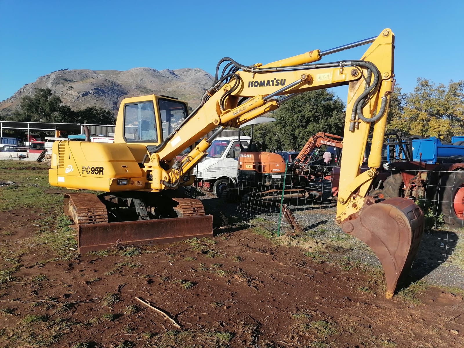 Escavatore Usato Komatsu PC95 Utility (91 Quintali) - immagine 15